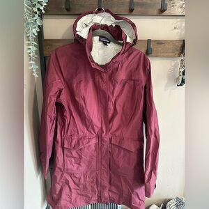 Patagonia Women's Deep Burgundy Rain Jacket